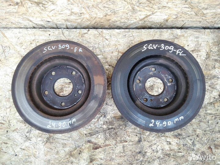 Диск тормозной Suzuki Grand Vitara 3 перед