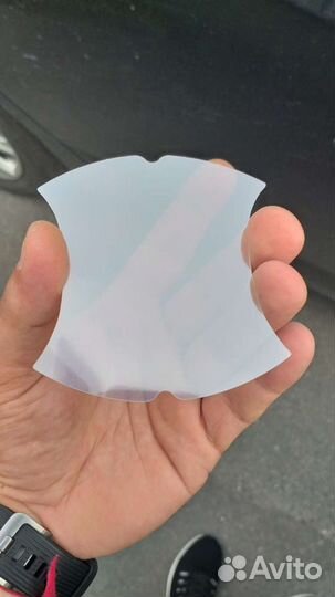 Защитная пленка от царапин на ручки дверей