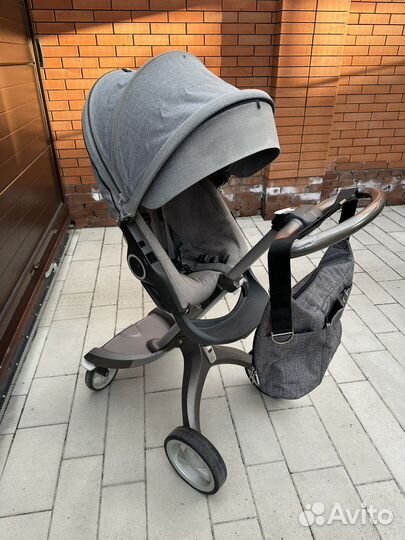 Коляска stokke xplory v4 2 в 1