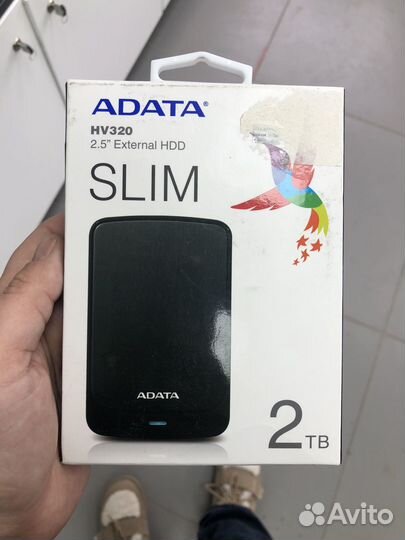 Внешний жесткий диск HDD adata HV320 на 2TB