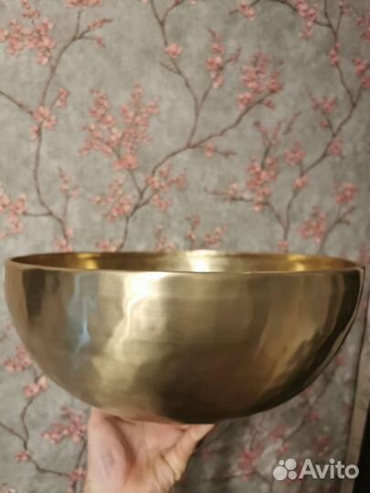 Поющая чаша нота Ми 80герц 34.5см