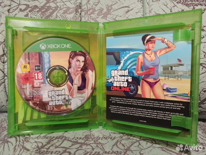 Игра для приставки xbox one GTA 5 Premium Edition