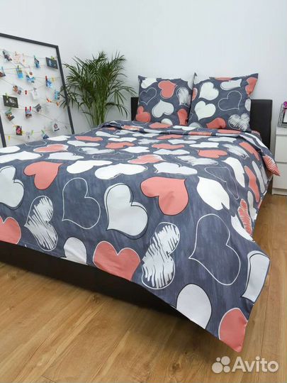 Постельное белье 2сп Хлопок Без синтетики
