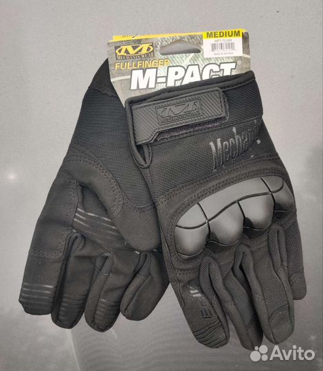 Тактические перчатки Mechanix M-pact 3, black