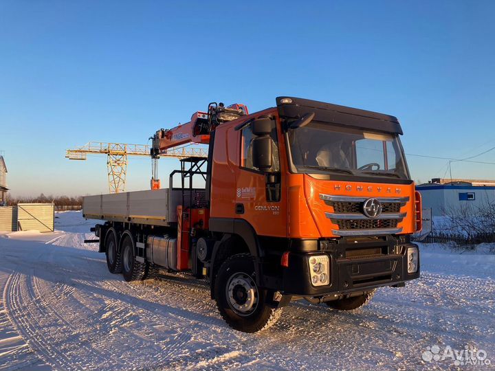 IVECO-Hongyan CQ3266HV35D с КМУ, 2024