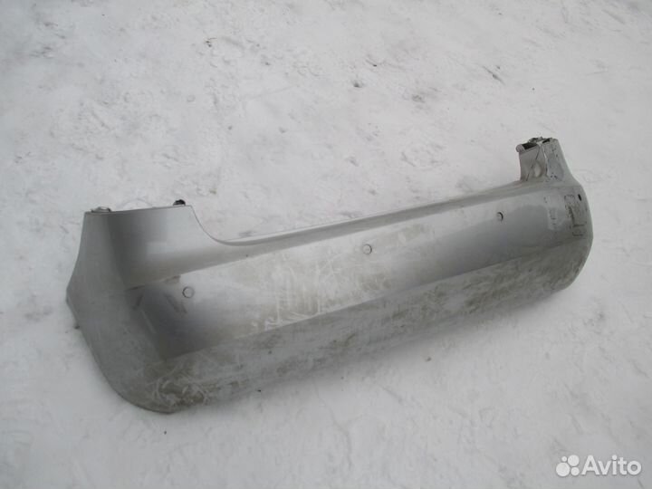 Бампер задний хетч Skoda Fabia 2007-2015