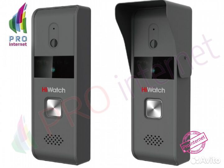 Видеодомофон. Комплект HiWatch DS-D100KF