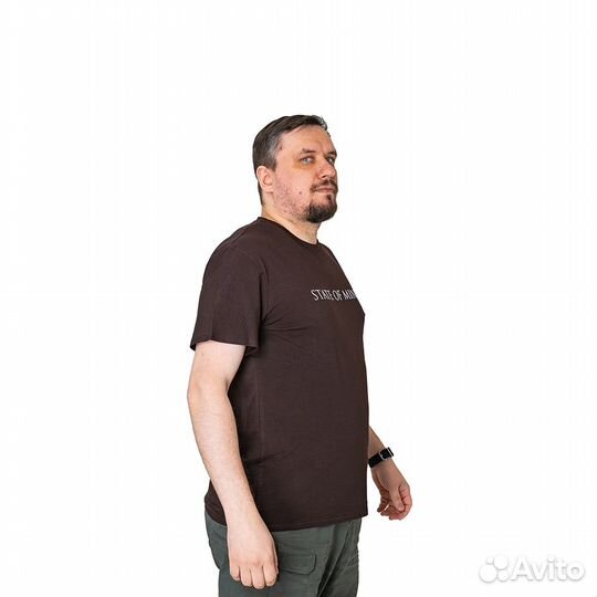 60788 Футболка State of mind, коричневый