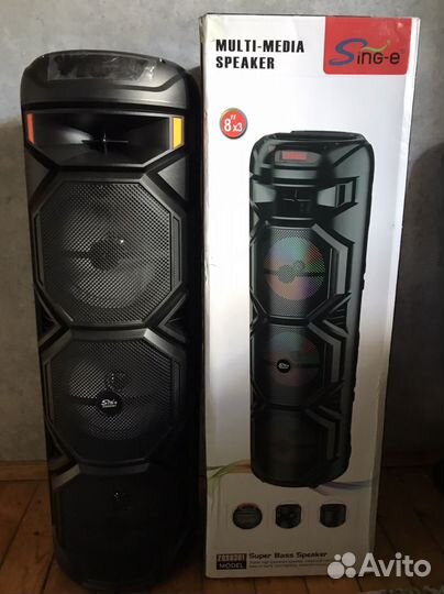 Колонка большая безпроводная блютуз