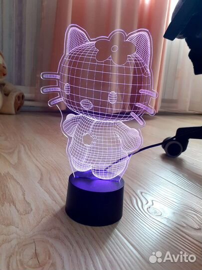 Светильник Hello Kitty