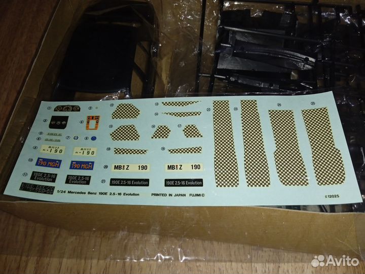 Fujimi 12418 Mercedes-Benz 190E 2.5 evolution 1/24