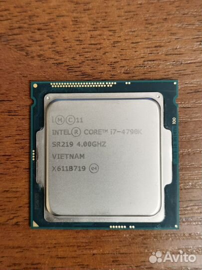 Процессор Intel Core i7 4790k