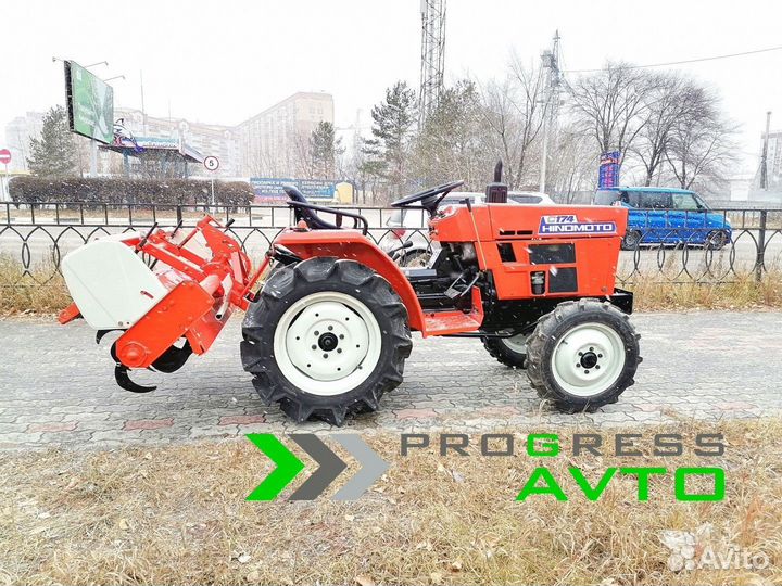 Мини-трактор HINOMOTO C174, 2002