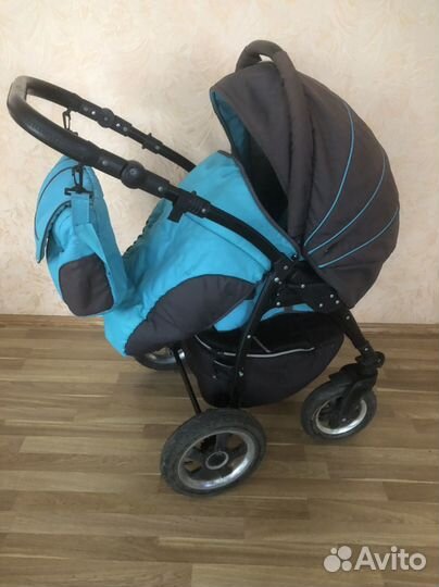 Коляска 3 в 1 indigo в отличном состоянии