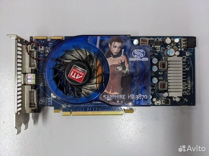 Видеоадаптер PCI-E Sapphire Radeon HD 3870 512Mb