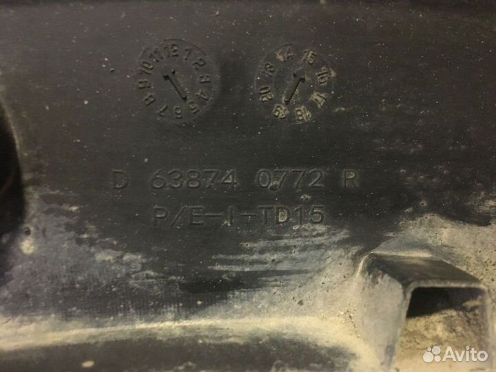 Накладка крыла передняя правая Renault Sandero 2