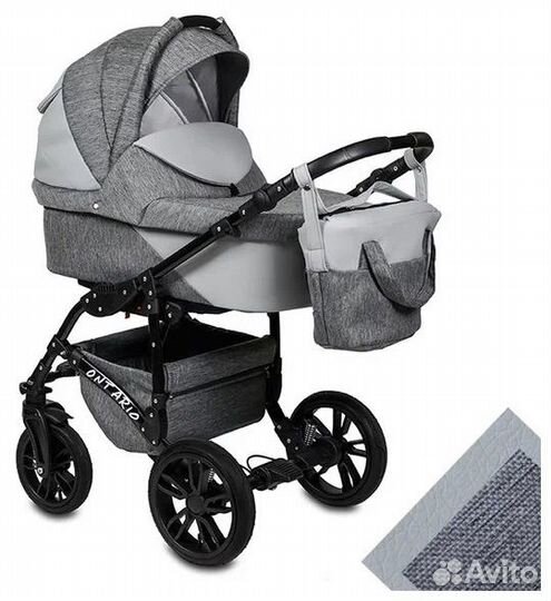 Коляска 2 в 1 ontario Lux