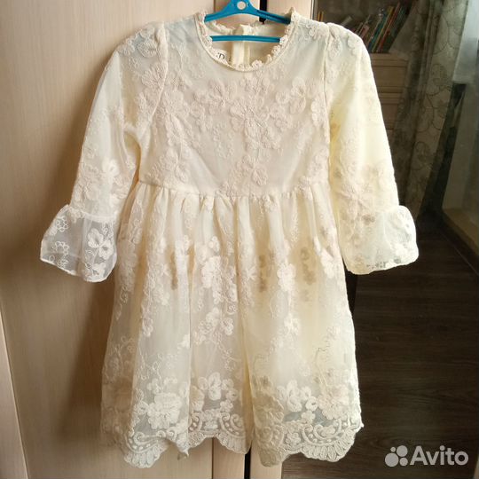 Платье праздничное 104-110