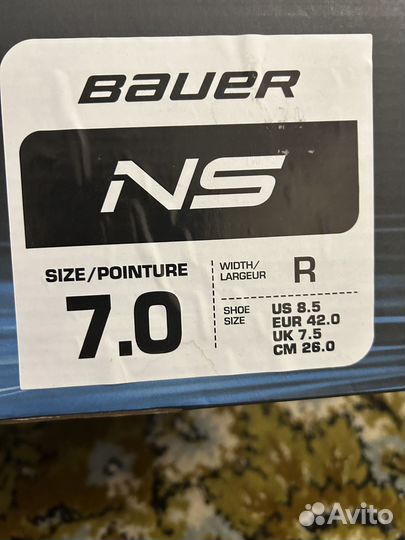 Хоккейные коньки bauer