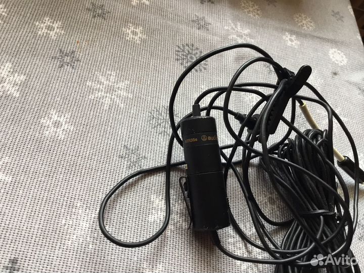 Микрофон петличный Audio-Technika