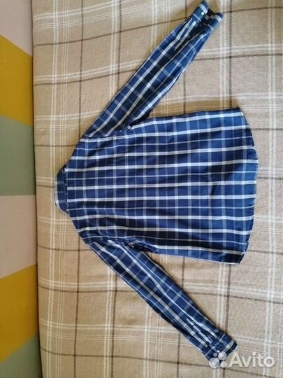 Джинсовая рубашка на мальчика