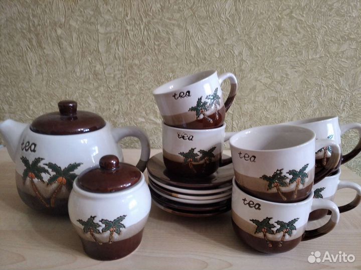 Чайный сервиз керамика