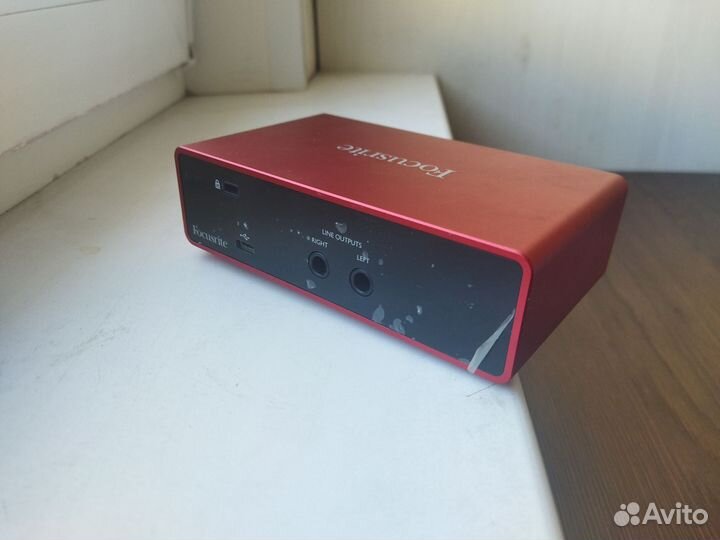 Звуковая карта focusrite scarlett solo 3rd gen