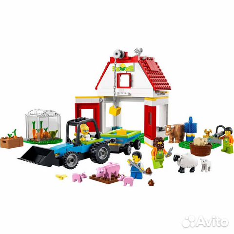 Конструктор Lego City Ферма и амбар с животными L