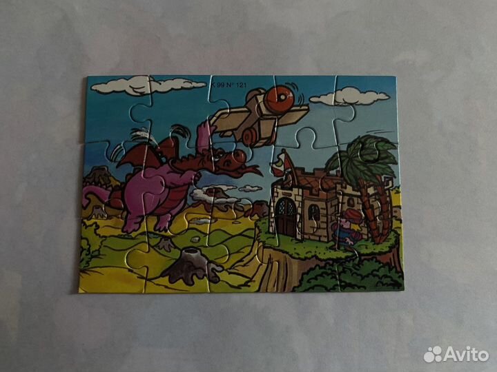 Пазлы из киндера