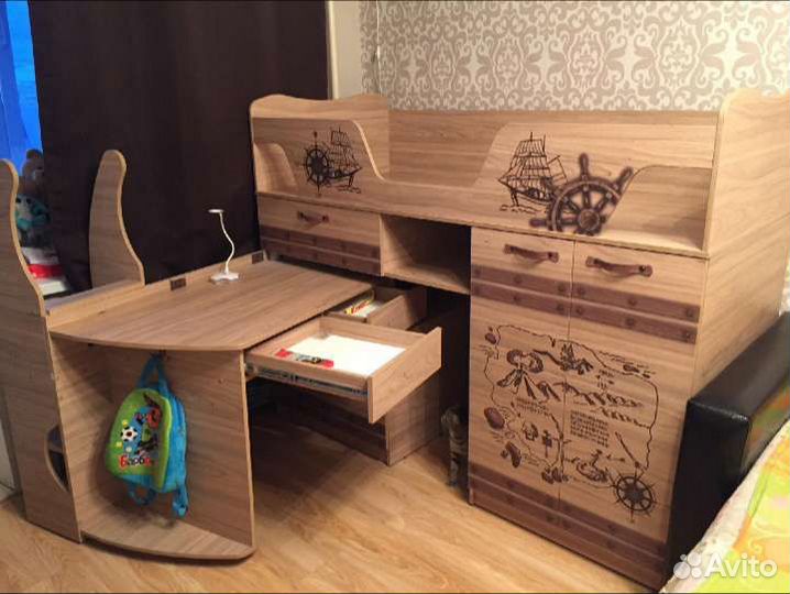 Кровать чердак Корсар