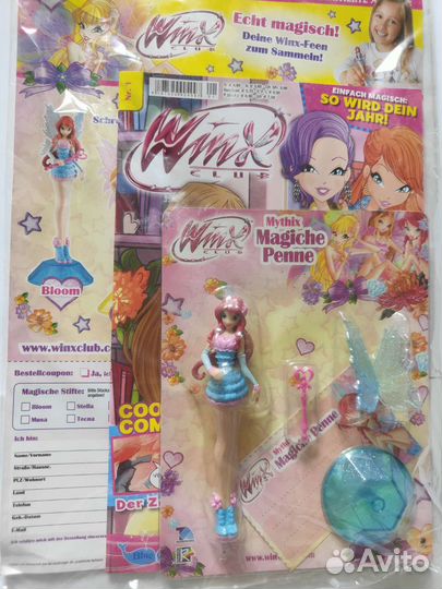 Winx Mythix Винкс Мификс Фигурки ручки редкие
