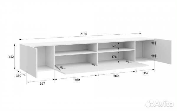 Тумба под тв сканди