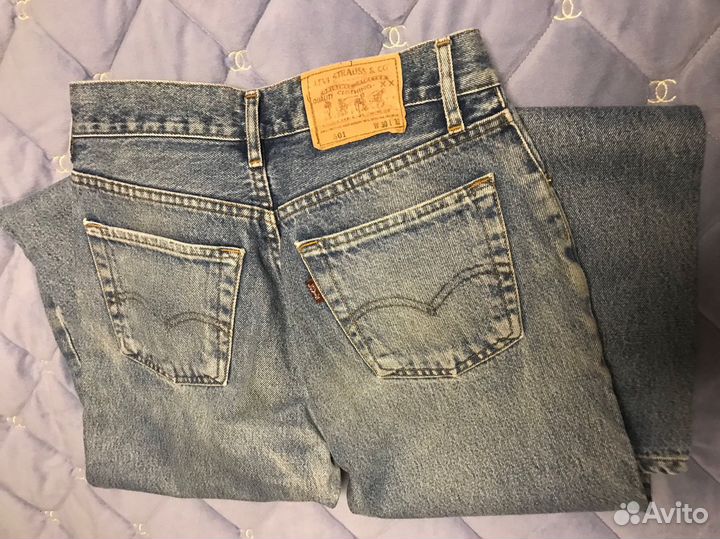 Джинсы женские levis 501 W30; L32 Оригинал