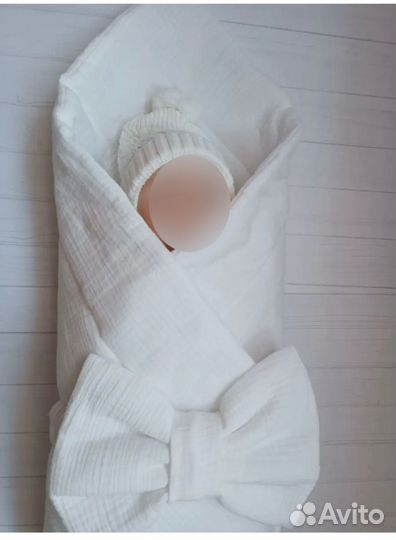 Конверт на выписку летний из муслина