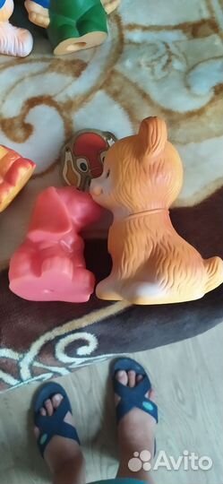 Резиновые игрушки СССР