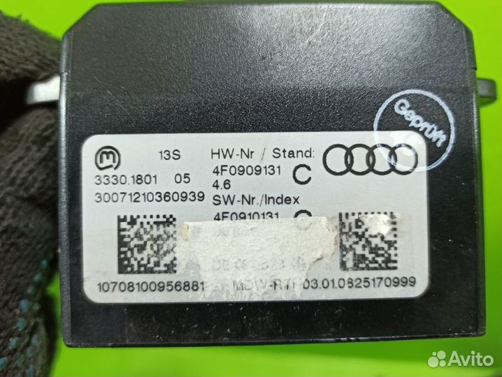 Замок зажигания Audi Q7 4L 4.2 BAR 2008