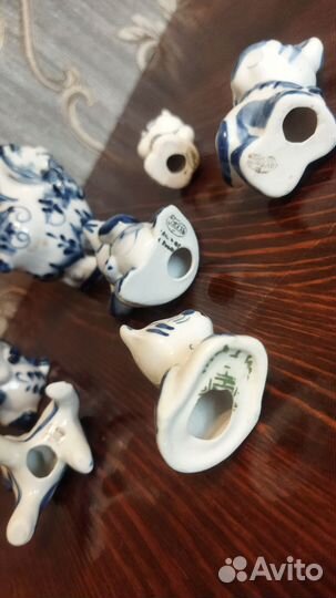 Фигурки гжель