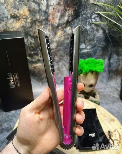 Беспроводной Выпрямитель для волос док станцией