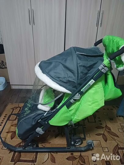 Санки коляска ника детям 7-1