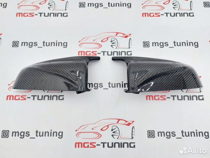 Крышки зеркал стиль M карбон BMW 5er F10 09-13
