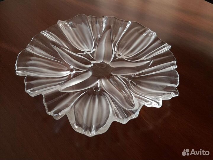 Блюдо стекло диаметр 23 см Германия