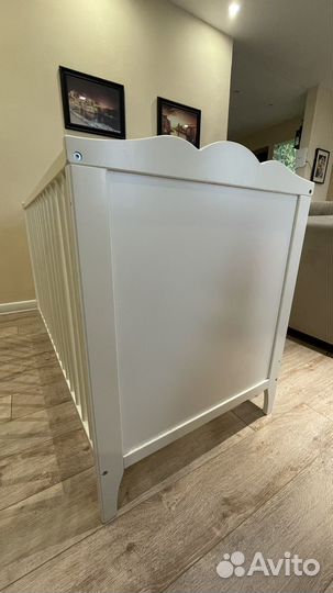 Детская кроватка IKEA хенсвик