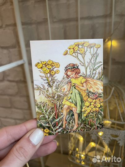 Мини-открытки «Феи» новые разные
