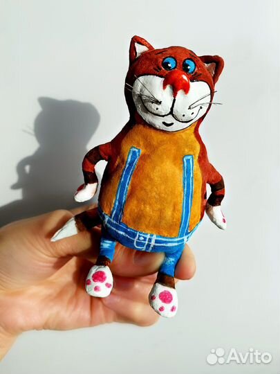 Ватные елочные игрушки