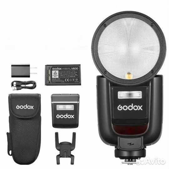 Вспышка Godox V1 C Pro для Canon