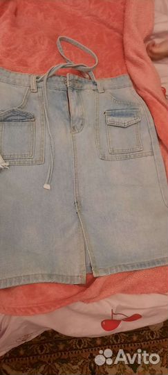 Продам юбку и шорты