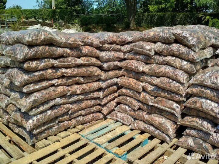 Сосновая кора/мульча для цветов/чернозем в мешках