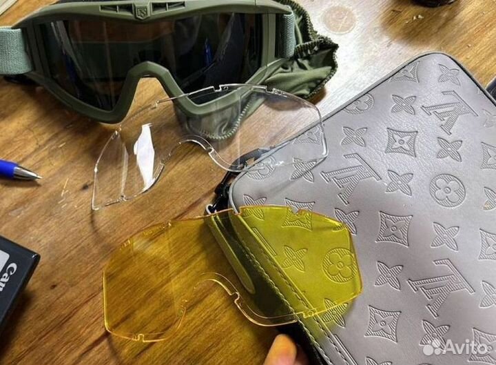 Тактические очки / Защитные / 3 линзы