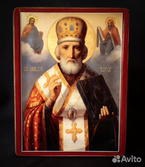 Икона деревянная 