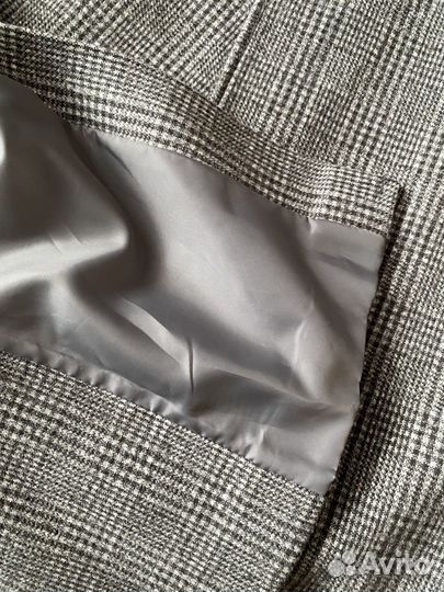 Пальто женское демисезонное 42 серое